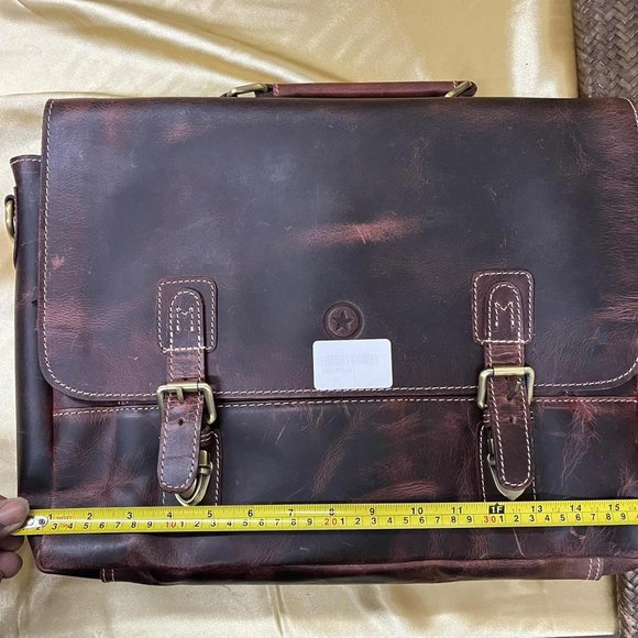 NWT Aaron Leather Goods 1pc bag - Picture 2 of 9